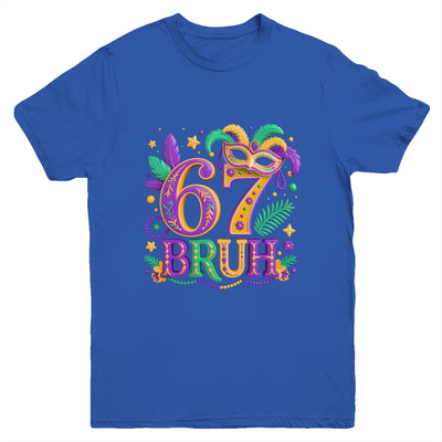 67 Mardi Gras Six Seven Meme Carnival Festive Boys Kids Youth Shirt | teecentury
