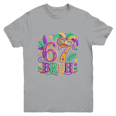 67 Mardi Gras Six Seven Meme Carnival Festive Boys Kids Youth Shirt | teecentury