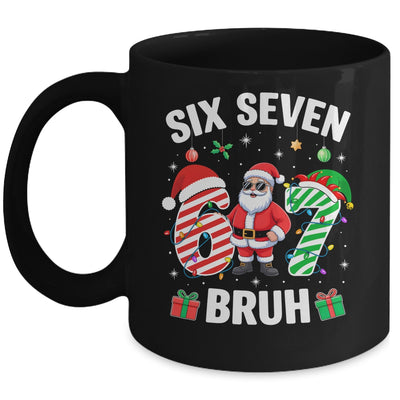 67 Six Seven BRUH Christmas 6 7 Meme Boy Girl Gen Alpha Mug | teecentury