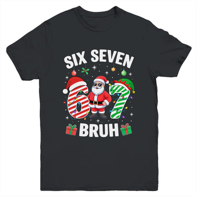 67 Six Seven BRUH Christmas 6 7 Meme Boy Girl Gen Alpha Youth Shirt | teecentury