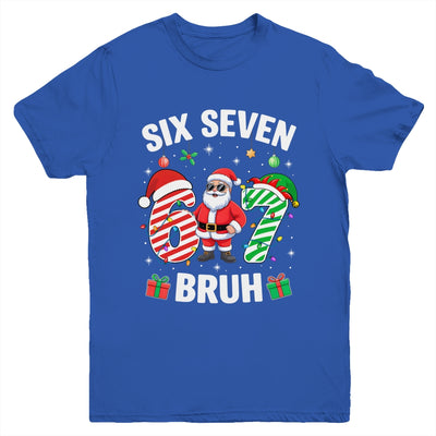 67 Six Seven BRUH Christmas 6 7 Meme Boy Girl Gen Alpha Youth Shirt | teecentury