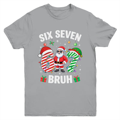 67 Six Seven BRUH Christmas 6 7 Meme Boy Girl Gen Alpha Youth Shirt | teecentury
