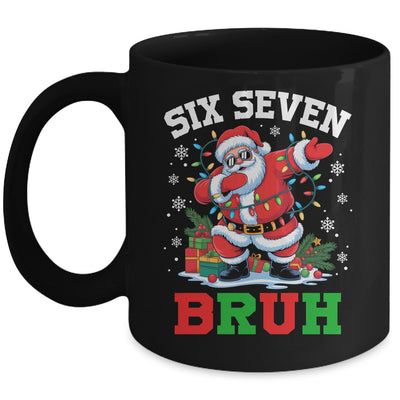 67 Six Seven BRUH Funny Christmas 6 7 Meme Men Women Mug | teecentury