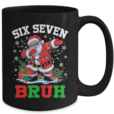 67 Six Seven BRUH Funny Christmas 6 7 Meme Men Women Mug | teecentury