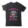 69 Birthday Decorations Women Female 69th 1955 Birthday Shirt & Tank Top | teecentury