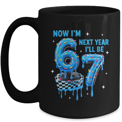 6th Birthday Boy Checkered Drip Im 6 Year Old Next Be 7 Mug | teecentury