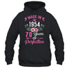 70 Birthday Decorations Women Female 70th 1954 Birthday Shirt & Tank Top | teecentury