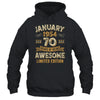 70 Years Awesome Vintage January 1954 70th Birthday Shirt & Hoodie | teecentury