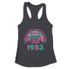70 Years Old Awesome Since August 1953 70th Birthday Women Shirt & Tank Top | teecentury