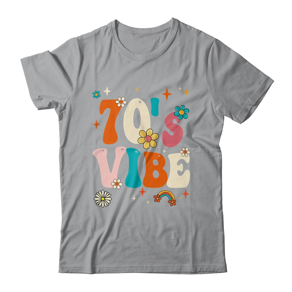 70's Vibe Costume 70s Party Outfit Groovy Hippie Peace Retro Shirt & Tank Top | teecentury