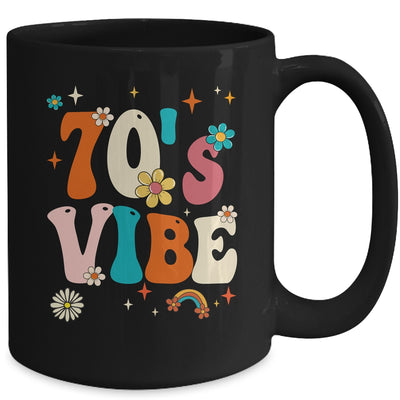 70's Vibe Costume 70s Party Outfit Groovy Hippie Peace Retro Mug | teecentury