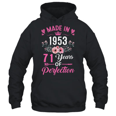 71 Birthday Decorations Women Female 71st 1953 Birthday Shirt & Tank Top | teecentury