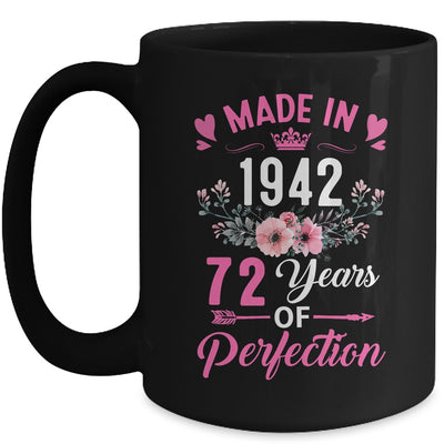 72 Birthday Decorations Women Female 72nd 1952 Birthday Mug | teecentury