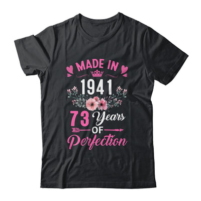 73 Birthday Decorations Women Female 73rd 1951 Birthday Shirt & Tank Top | teecentury