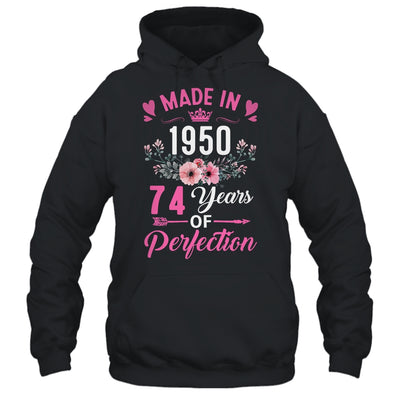 74 Birthday Decorations Women Female 74th 1950 Birthday Shirt & Tank Top | teecentury