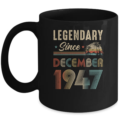 75 Years Old Legendary Since December 1948 75th Birthday Mug | teecentury