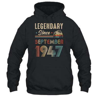 75 Years Old Legendary Since September 1948 75th Birthday Shirt & Hoodie | teecentury