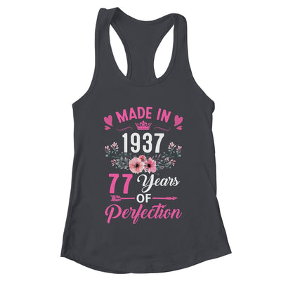 77 Birthday Decorations Women Female 77th 1947 Birthday Shirt & Tank Top | teecentury