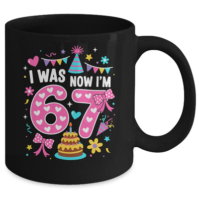 7 Year Old Birthday I Was 6 Now I'm 7 67 Funny Kids Girls Mug | teecentury