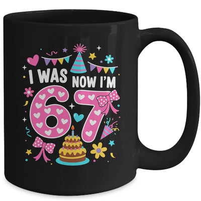 7 Year Old Birthday I Was 6 Now I'm 7 67 Funny Kids Girls Mug | teecentury