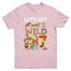 7 Year Old Zoo Birthday Safari Jungle Animal 7th Bday Youth Shirt | teecentury