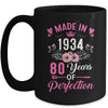 80 Birthday Decorations Women Female 80th 1944 Birthday Mug | teecentury