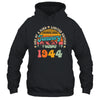 80 Years Old Awesome Since January 1944 80th Birthday Groovy Shirt & Tank Top | teecentury