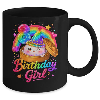 8Th Birthday Girl Dumpling Kawaii Pastel Anime 8 Years Old Mug | teecentury