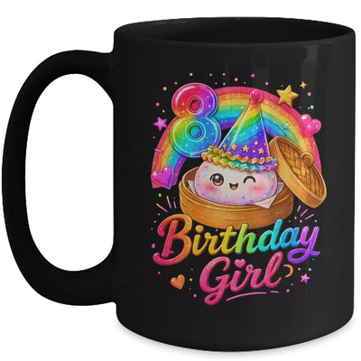 8Th Birthday Girl Dumpling Kawaii Pastel Anime 8 Years Old Mug | teecentury