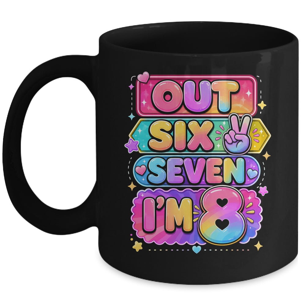 8Th Birthday It'S My 8 Bday Girls Boys Turning 8 Birthday Mug | teecentury