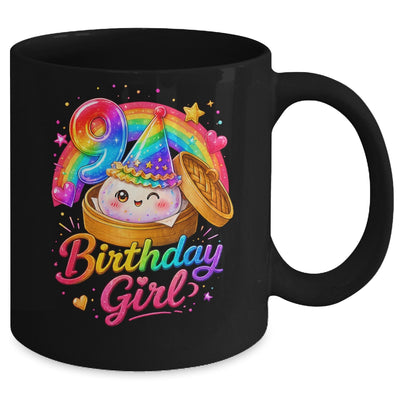 9Th Birthday Girl Dumpling Kawaii Pastel Anime 9 Years Old Mug | teecentury