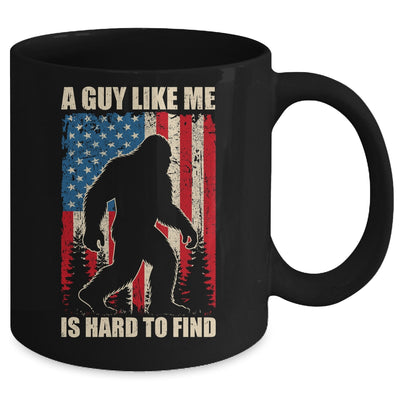 A Guy Like Me Is Hard To Find Bigfoot 4Th Of July Patriotic Mug | teecentury