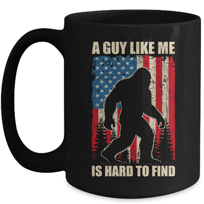 A Guy Like Me Is Hard To Find Bigfoot 4Th Of July Patriotic Mug | teecentury