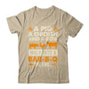 A Pig A Chicken And A Cow Grilling BBQ Lover Barbecue Shirt & Hoodie | teecentury