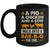 A Pig A Chicken And A Cow Grilling BBQ Lover Barbecue Mug | teecentury