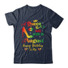 A Queen Was Born In August Jamaica Birthday Girl Party Shirt & Tank Top | teecentury