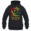 A Queen Was Born In January Jamaica Birthday Girl Party Shirt & Tank Top | teecentury