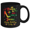 A Queen Was Born In June Jamaica Birthday Girl Party Mug | teecentury