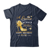 A Queen Was Born In October High Heels Happy Birthday To Me Shirt & Tank Top | teecentury
