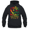 A Queen Was Born In October Jamaica Birthday Girl Party Shirt & Tank Top | teecentury