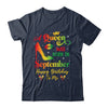A Queen Was Born In September Jamaica Birthday Girl Party Shirt & Tank Top | teecentury