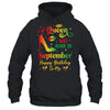 A Queen Was Born In September Jamaica Birthday Girl Party Shirt & Tank Top | teecentury