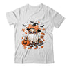 About Cute Funny Ghost Pumpkin Halloween Bow Funny Shirt & Sweatshirt | teecentury