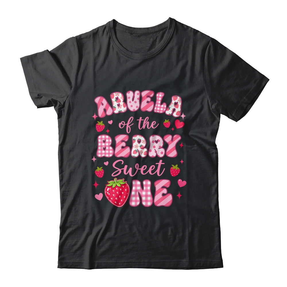 Abuela Of The Berry Sweet One Strawberry First Birthday Shirt & Hoodie | teecentury