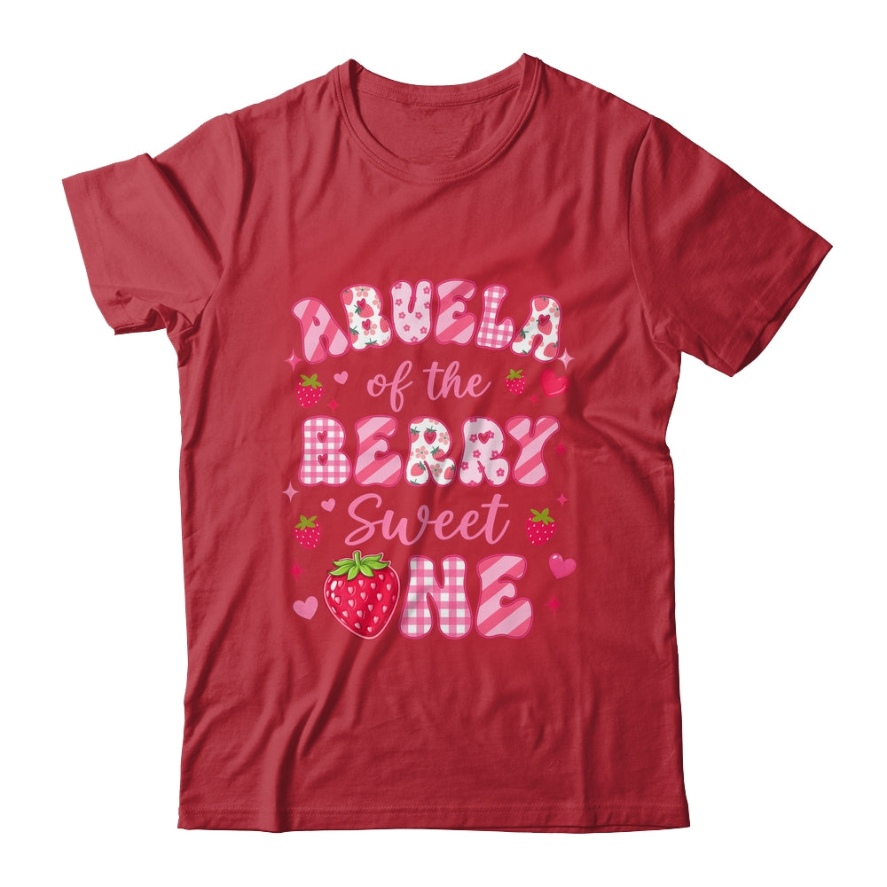 Abuela Of The Berry Sweet One Strawberry First Birthday Shirt & Hoodie | teecentury