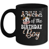 Abuela Of The Birthday Boy Cow Farm 1st Birthday Boy Mug | teecentury