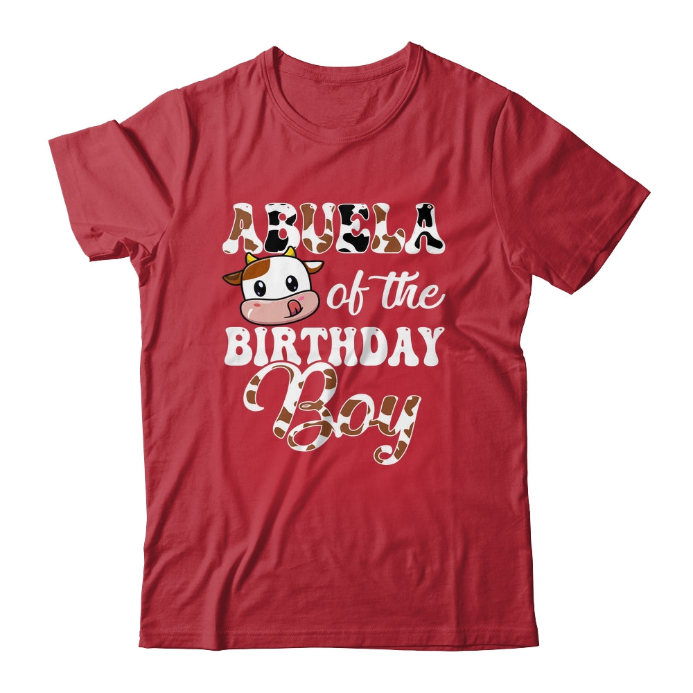 Abuela Of The Birthday Boy Cow Farm 1st Birthday Boy Shirt & Hoodie | teecentury