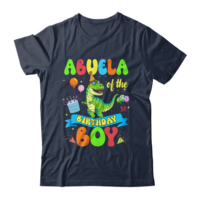 Abuela Of The Birthday Boy TRex Dinosaur Birthday Family Shirt & Hoodie | teecentury