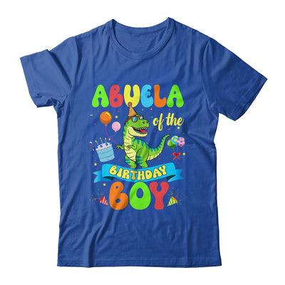 Abuela Of The Birthday Boy TRex Dinosaur Birthday Family Shirt & Hoodie | teecentury