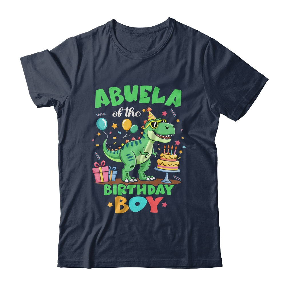 Abuela Of The Birthday Boy T Rex Dinosaur Family Party Shirt & Hoodie | teecentury